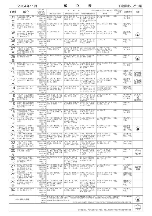 24年11月献立表のサムネイル